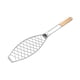 thumbnail image 2 of Cesta para asar pescado para cocinar pescado entero, ligera, cesta para la parrilla, acero inoxidable para barbacoa, picnic en el jardín, 2 of 8