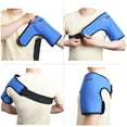 thumbnail image 2 of LotFancy Gel Ice Pack with Shoulder Wrap, Hot Cold Pack Therapy, 11x5 in, 2 of 6