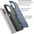 thumbnail image 6 of For Motorola Moto G Power 5G 2024 Phone Case, Ebizware Shockproof Case Military Grade Heavy Duty Full Body Protection Rugged Cover for Moto G Power 5G 2024 6.7, Blue, 6 of 11