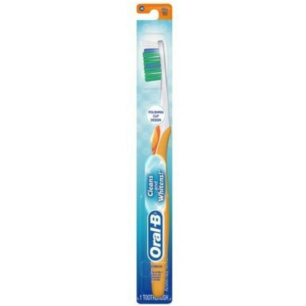 OralB 3D White Vivid Manual Medium Bristle Toothbrush