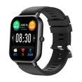 thumbnail image 1 of Reloj inteligente (negro), reloj de fitness con pantalla táctil de 1,83 pulgadas, con monitor de frecuencia cardíaca y sueño, rastreador de actividad física, contador de pasos, modo de ejercicio, ra, 1 of 5