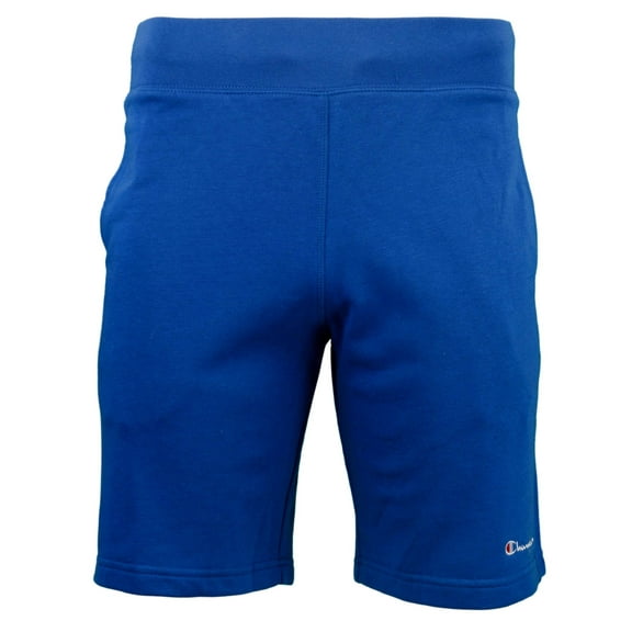 Champion Men's French Terry Short (Shield Blue, Small)