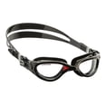thumbnail image 1 of Goggle Cressi Flash Adulto Negro/Rojo Lente Claro, 1 of 2