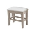 thumbnail image 2 of Wooden Vanity Set with Flip Top Mirror and 2 Drawers, Beige and White, 2 of 3