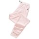 thumbnail image 1 of Pantalones de chándal de cintura alta para mujer: cintura elástica, bajos estrechos, poliéster, uso diario/deportivo/vacaciones, lavables a máquina., 1 of 3