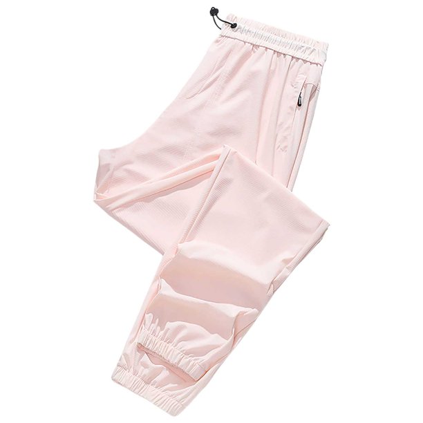Pantalones de chándal de cintura alta para mujer: cintura elástica, bajos estrechos, poliéster, uso diario/deportivo/vacaciones, lavables a máquina.