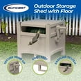 thumbnail image 2 of Suncast CPLPHH100D Hideaway 100' Resin Garden Hose Reel for 5/8" Hoses, Taupe, 2 of 9