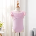 thumbnail image 5 of RFQWOVSR Girls' Flutter Sleeve Ballet Leotard for Dance Practice, 5 of 5