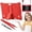 Red, variant on Shock Proof Back Cover for Tablet,Soft Portable Protective Cover,Moderness Case,Silicone Tablet Case with Pen & Shoulder Strap,Protective Case With Strap,Handle Stand Friendly Proof Cover,9.4"x6.7"