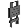 thumbnail image 3 of vidaXL Folding Garden Table Anthracite 45x43x50 cm Plastic, 3 of 5