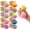 0A - 1Pack Rainbow, variant on Rainbow Dumpling Squish Toys, Squeeze Squish Toys, Stree Ball for Kidults Teens Adults, Gift (1PC-Random Color)