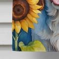 thumbnail image 4 of Welsh Springer Spaniel in Sunflowers House Flag, 4 of 5