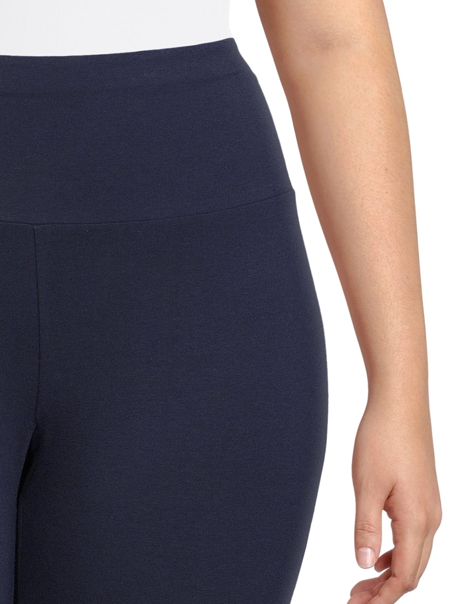 Terra & Sky Women's Plus Size Capri Leggings, 2-Pack
