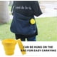 thumbnail image 4 of Foldable Silicone Cup Reusable Water Cup Portable Water Cup with Sealed Lid Camping Picnic Yellow, 4 of 5