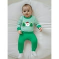 thumbnail image 4 of BemeyourBBs Boy Christmas Outfits Santa Embroidery Long Sleeve Pullover + Pants, 4 of 9
