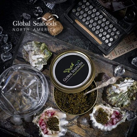 Kaluga Caviar Amur Black Caviar 2 oz