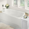 thumbnail image 3 of Cambridge® Americast® 60 x 32-Inch Integral Apron Bathtub, 3 of 3