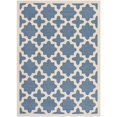 thumbnail image 1 of Safavieh Courtyard Blue Indoor Outdoor Rug - 4' x 5'7", 1 of 4