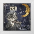thumbnail image 1 of Sommers, Mindy 15x15 White Modern Wood Framed Museum Art Print Titled - Cat and the Fiddle, 1 of 4