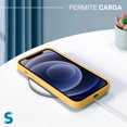 thumbnail image 4 of Funda de Protección para iPhone 12 - Sovico - Silicón con Forro de Microfibra, 4 of 6