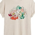 thumbnail image 3 of Disney - Alice In Wonderland - Hatter And Hare Daisy - Juniors Ideal Flowy Muscle T-Shirt, 3 of 5