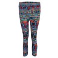 thumbnail image 2 of Pantalones de yoga ajustados de longitud 3/4 con estampado capri para mujer L, 2 of 9