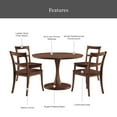 thumbnail image 6 of Better Homes & Gardens Ellis 5-Piece Dining Set, Walnut Finish, 6 of 15