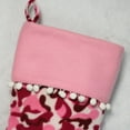 thumbnail image 2 of Northlight 15.75" Pink and Brown Camouflage Christmas Stocking with Cuff, 2 of 4