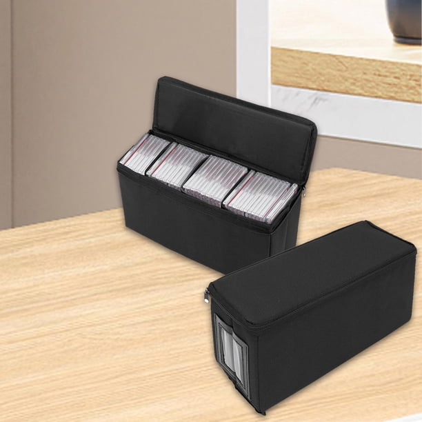 caja de almacenamiento de tarjetas,Caja de almacenamiento de tarjetas deportivas clasificadas,placa ,Bolsa de transporte para psa,bgs y fgs, de tarjetas