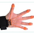 thumbnail image 3 of Professional Portable Silicone Hand Gripper Ergonomic Design Finger Exerciser Wrist Strength Trainer 60 pounds, 3 of 5