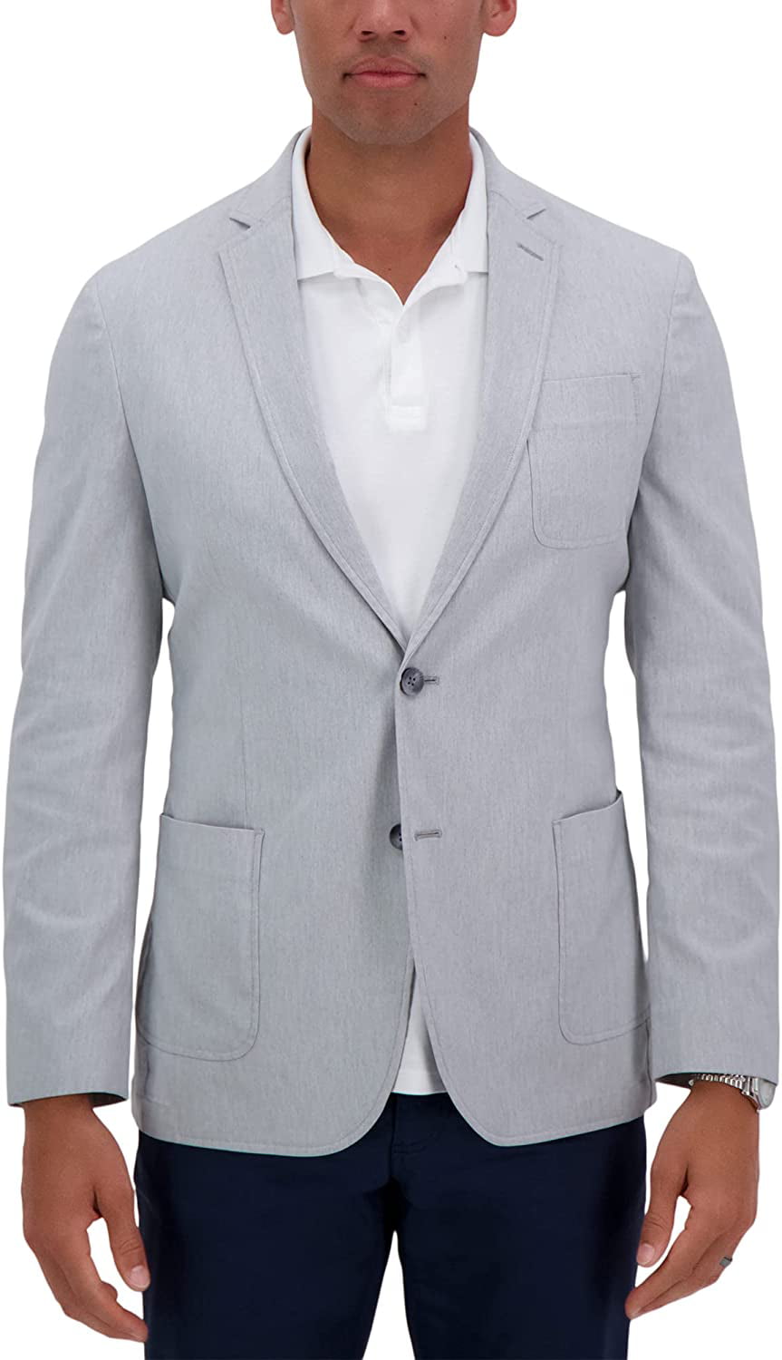 JACK & JONES New Premium Casual Sweat Blazer Smart Jacket Derrick Grey & Navy 