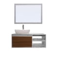 thumbnail image 1 of Gabinete De Baño Con Lavabo Y Espejo Decorativo Minimalista MARBELLA, 1 of 6