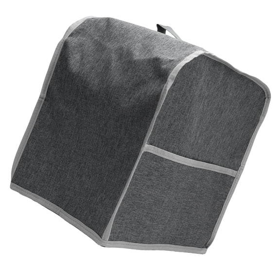 Polyester Coffee Maker Dust Cover with Handle for Upright Machines - 13.4 x 13.0 10.4 Inch Protective Case for Ice Cream Maker & Kitchen Appliance