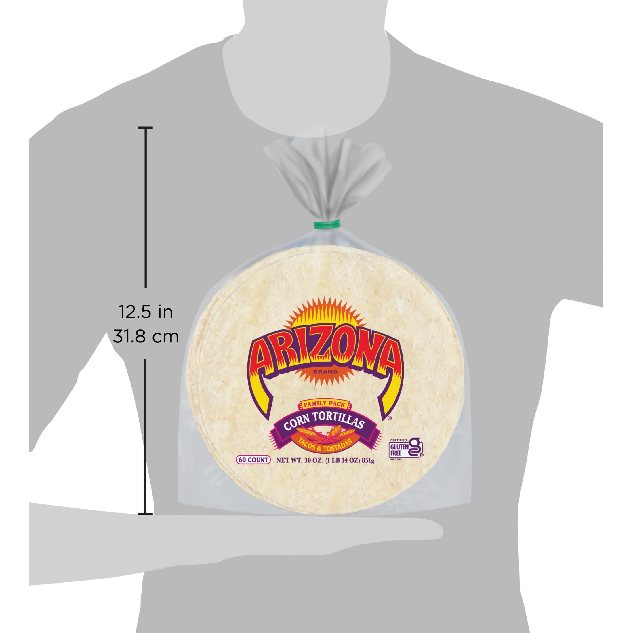 Arizona Family Pack Corn Tortillas, 60 Count