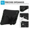 thumbnail image 2 of Allytechgroup iPad Mini 6 Case 8.3" for Kids, Butterfly Design Kids Friendly Shockproof Kickstand EVA Shoulder Strap Bumper Lightweight Case for Apple iPad mini 6th Generation, Black, 2 of 8