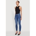 thumbnail image 3 of Womens WAX Five Pocket Solid Skinny Jeans, 3 of 5