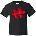thumbnail image 3 of Inktastic Autism Awareness Be Kind Red Puzzle Piece Youth T-Shirt, 3 of 5