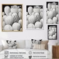 thumbnail image 4 of Designart "Monochrome Cactus Simplicity" Cactus Floater Framed Wall Art Prints, 4 of 5
