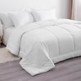 thumbnail image 6 of Kelnaro Premium Queen Duvet Insert, Down Alternative Comforter with Corner Tabs, White, 6 of 6