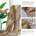thumbnail image 4 of BZSMCE Chairs Slipcovers Dining Chair Covers Cappuccino Painting Creative Pattern, 4 of 7