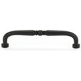 thumbnail image 6 of Alno A702-6-MB Traditional 6" Center To Center Single Knuckle Solid Brass Cabinet Handle /, 6 of 8