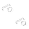 thumbnail image 2 of Kenally Clips de retención, protección reutilizable, conecta herramientas de fijación, suministros de jardinería agrícola de plástico, 100 piezas 2piezas, 2 of 6