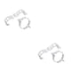 thumbnail image 3 of Riwesomey Clips de retención Soportes reutilizables Conecta herramientas de sujeción Vertical Suministros de jardinería agrícola Invernadero Type1 NO1, 3 of 6