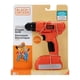 thumbnail image 1 of Taladro electrónico de juguete Black + Decker con sonidos y luces, 1 of 4