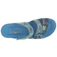 thumbnail image 3 of Spring Step L’Artiste Women’s Caiman Hand Painted Leather Slide Sandal, 3 of 8