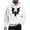 White, variant on Mens Halloween Stylish Hoodies Plus Size Bat Printed Long Sleeve Sweatshirts Workout Clothing with Pockets