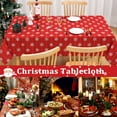 thumbnail image 4 of HA-EMORE 60 Inch Round Snowflake Christmas Tablecloth Christmas Decoration - Xmas Table Cloth WP and Washable Holiday Decorative Table Cover for Outdoor, Indoor Party Kitchen Dining Room, 4 of 7