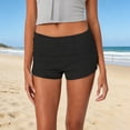 thumbnail image 4 of Women's Form Fitting Low Rise Shorts with Stretch Technology for Enhances Mobility in Sports and Outdoor Activity, 4 of 9