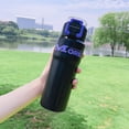 thumbnail image 3 of Naiovety La botella térmica con Forstraw mantiene el agua fría durante horas Botellas de agua de acero inoxidable de tamaño portátil Ropa Deportiva, Zapatos negro, 3 of 6