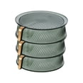 thumbnail image 3 of Cubierta protectora Recipiente de almacenamiento de alimentos con cubierta transparente para alimentos con asa de tapa, cubierta vegetal reutilizable, utensilios de , tres niveles, 3 of 7